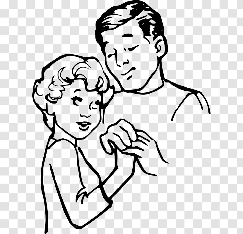 Drawing Poster Clip Art - Cartoon - Couple Holding Hands Transparent PNG