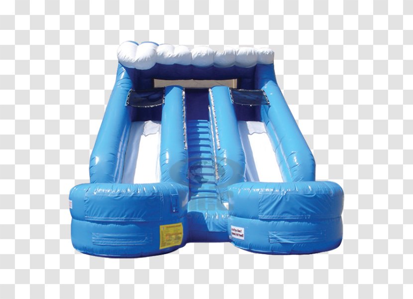 Inflatable Bouncers Water Slide Playground Child - Obstacle Course - Watermark Aqua Transparent PNG