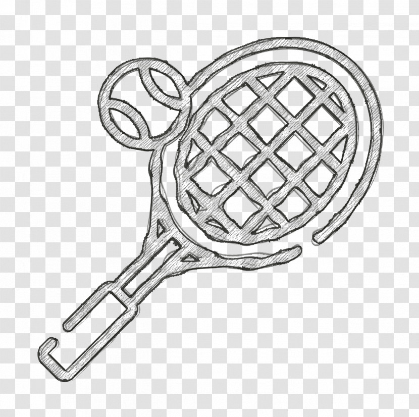 Sports Icon Racket Icon Tennis Racket Icon Transparent PNG