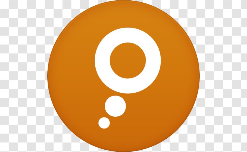 Symbol Yellow Orange Circle - Meebo Transparent PNG