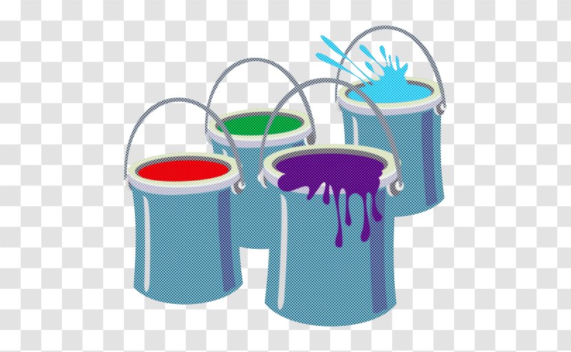 Purple Bucket Transparent PNG