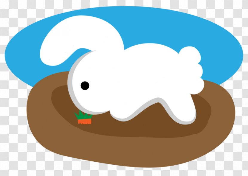 Vertebrate Clip Art Illustration Product Desktop Wallpaper - Fictional Character - Rabbit Eat Carrot Transparent PNG