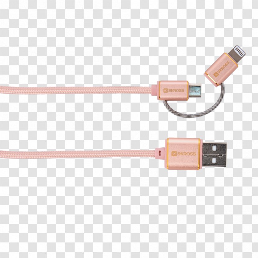 Battery Charger Micro-USB Lightning Electrical Cable - Price - USB Transparent PNG
