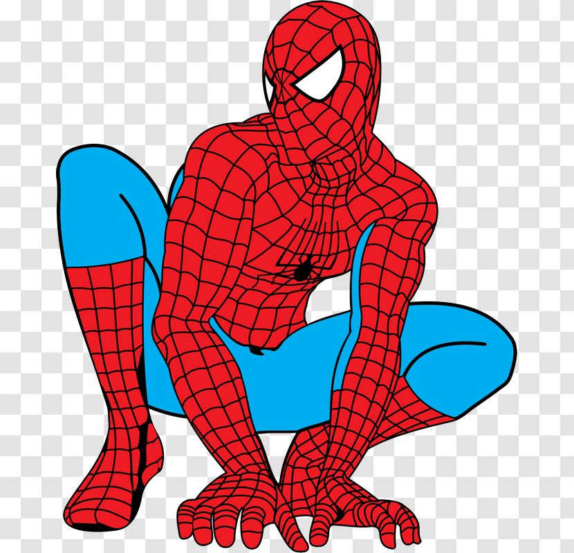 Clip Art Spider-Man Spiderman 1 Superhero - Frame - Spider-man Transparent PNG