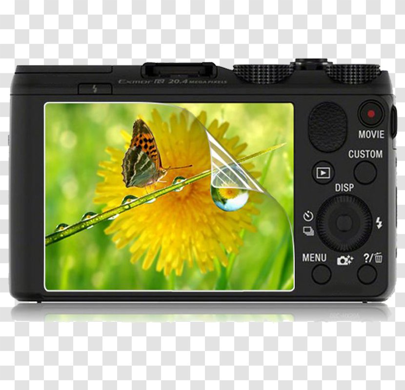 Sony Cyber-shot DSC-HX50 Camera LCD Television Computer Monitor Screen Protector - Electronics - Color Transparent PNG