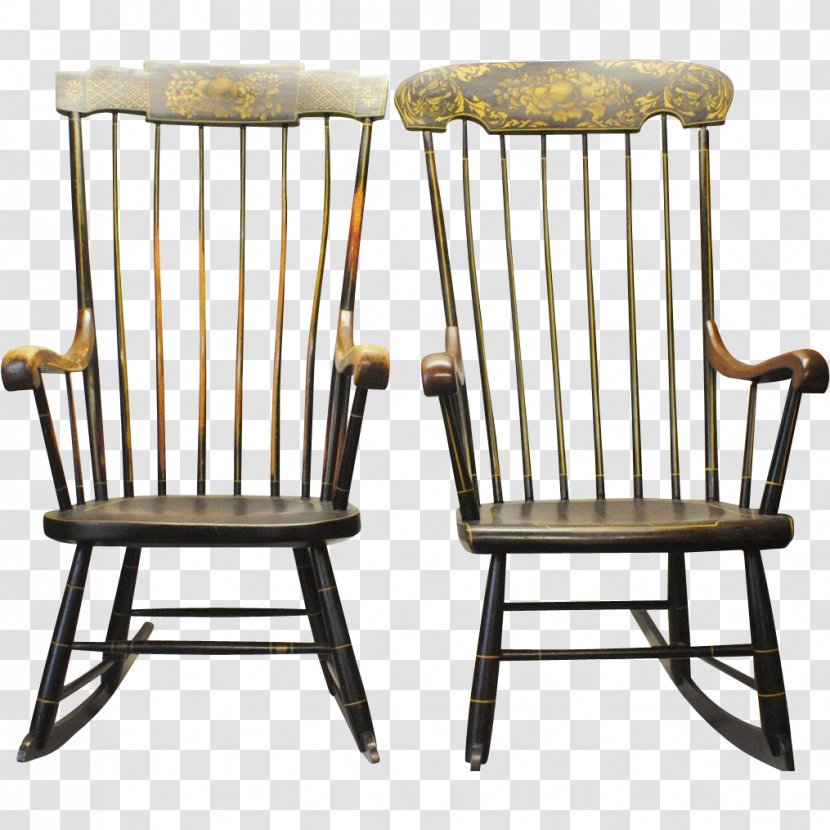 Rocking Chairs Furniture Antique Glider - Chair Transparent PNG