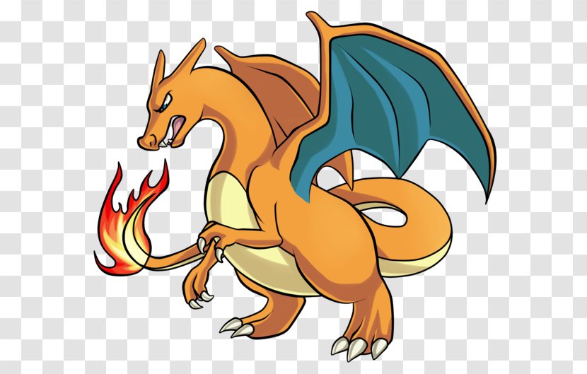 Charizard DeviantArt Dragon Pokémon - Cartoon Transparent PNG