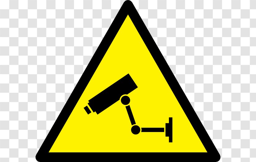 Wireless Security Camera Closed-circuit Television Guard Clip Art - Traffic Sign - Cartoon Cliparts Transparent PNG