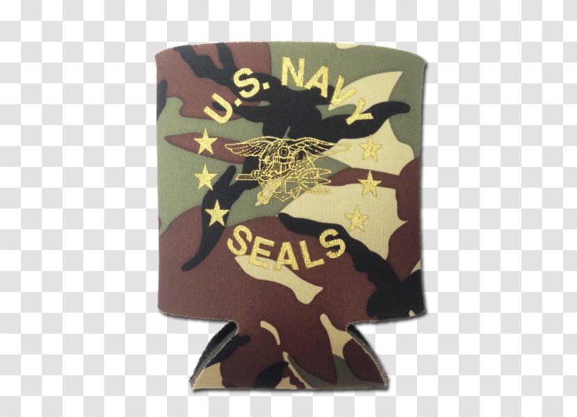 United States Navy SEALs Special Warfare Insignia Koozie Republic Of Korea Flotilla Underwater Demolition Team - Frame - Seal Trident Transparent PNG