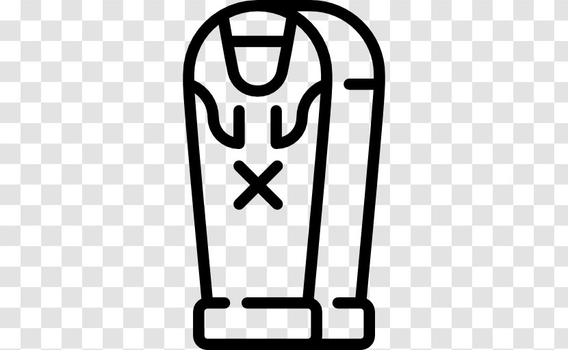 Ancient Egypt Symbol - Black And White Transparent PNG