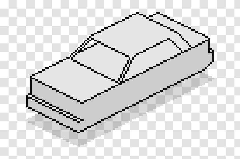 Car Pixel Art Line - Dimension Transparent PNG