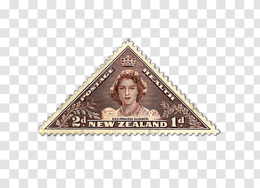 Postage Stamps And Postal History Of New Zealand Health Stamp Coronation Queen Elizabeth II - Overprint Transparent PNG