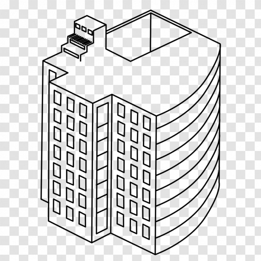 Line Art Building Architecture Architectural Engineering Drawing Transparent PNG