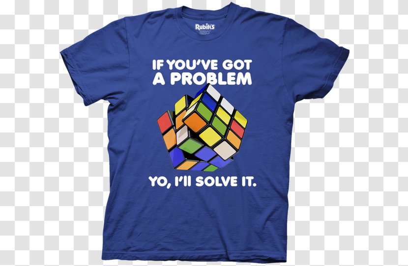 T-shirt Rubik's Cube Sheldon Cooper Clothing - Active Shirt Transparent PNG