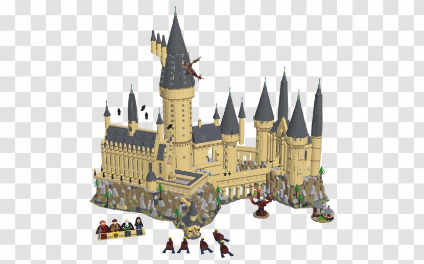 Film Middle Ages Popular Culture Collectable - Castle - Harry Potter Hogwarts Silhouette Transparent PNG