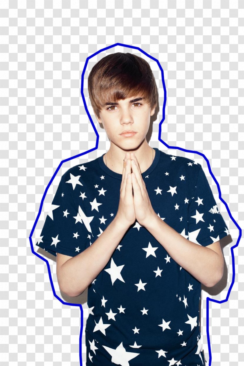 Justin Bieber: Never Say Baby Beliebers (Single Version) - Silhouette - Bieber Transparent PNG