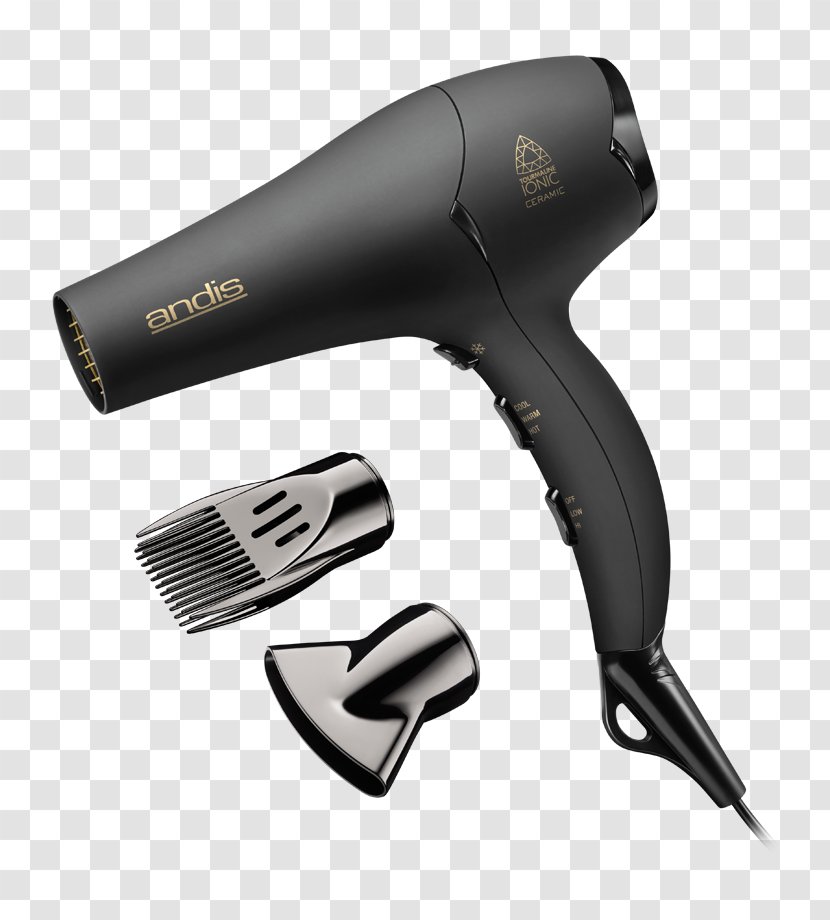 Hair Iron Andis Dryers Care - Dryer Transparent PNG