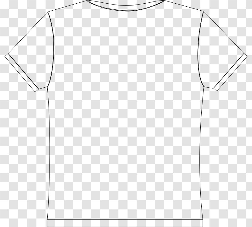 T-shirt Shoulder Sleeve Collar - Area Transparent PNG