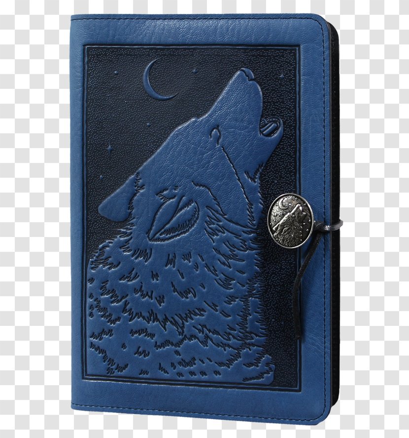 Blue Diary Journal Wallet Gray Wolf Transparent PNG