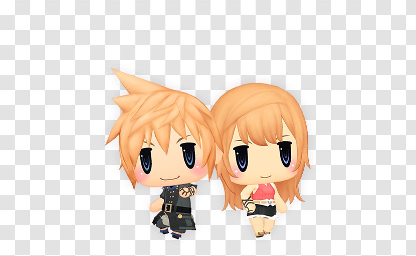 World Of Final Fantasy Kingdom Hearts Square Enix Role-playing Game - Watercolor - Kros Transparent PNG