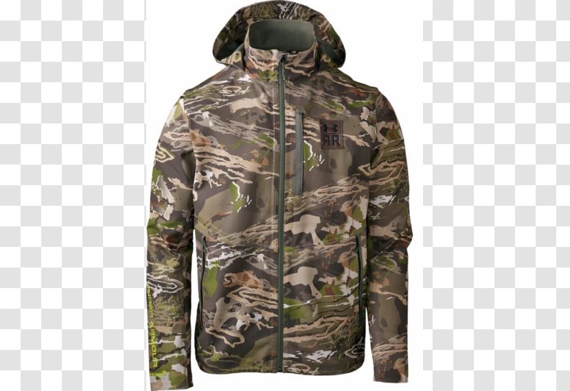 T-shirt Shell Jacket Under Armour Clothing - Camouflage Transparent PNG