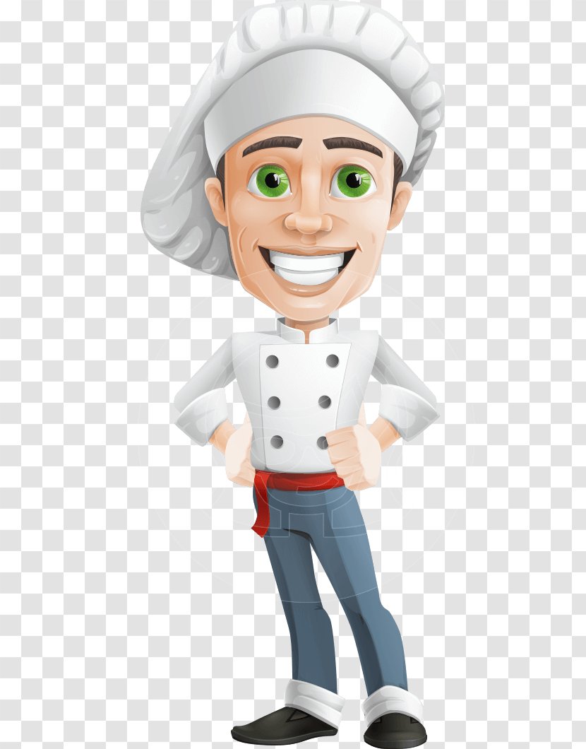 Chef Cartoon Cooking - Animation Transparent PNG
