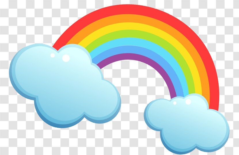 Rainbow Preschool Cloud - Rain Transparent PNG