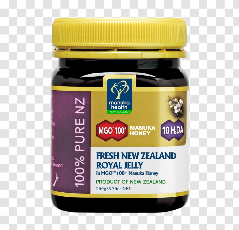 Mānuka Honey Health Royal Jelly Manuka Methylglyoxal - Gel Transparent PNG
