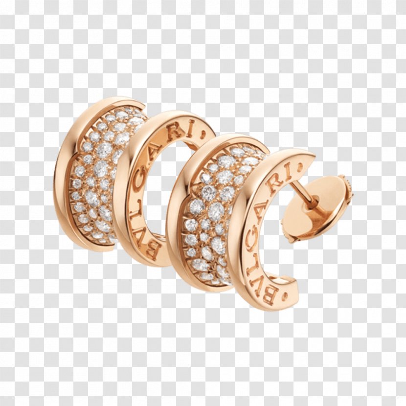 Earring Bulgari Jewellery Diamond Charms & Pendants Transparent PNG