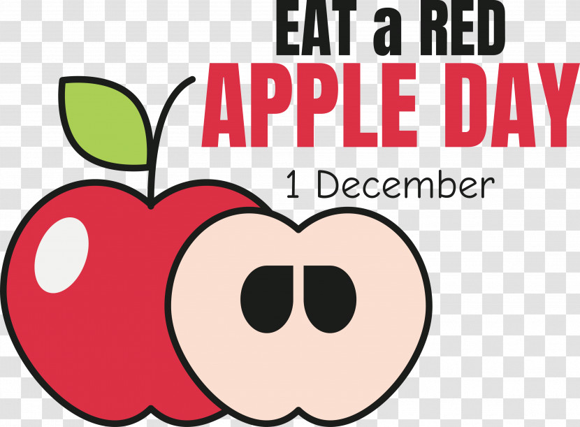 Red Apple Eat A Red Apple Day Transparent PNG