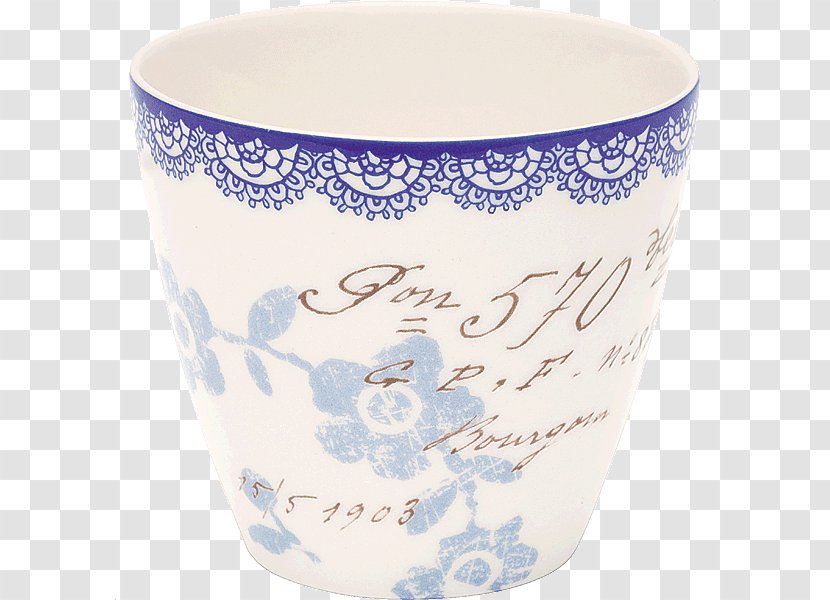 Coffee Cup Ceramic Mug GreenGate Latte - Blue And White Porcelain - Fay WhiteMug Transparent PNG