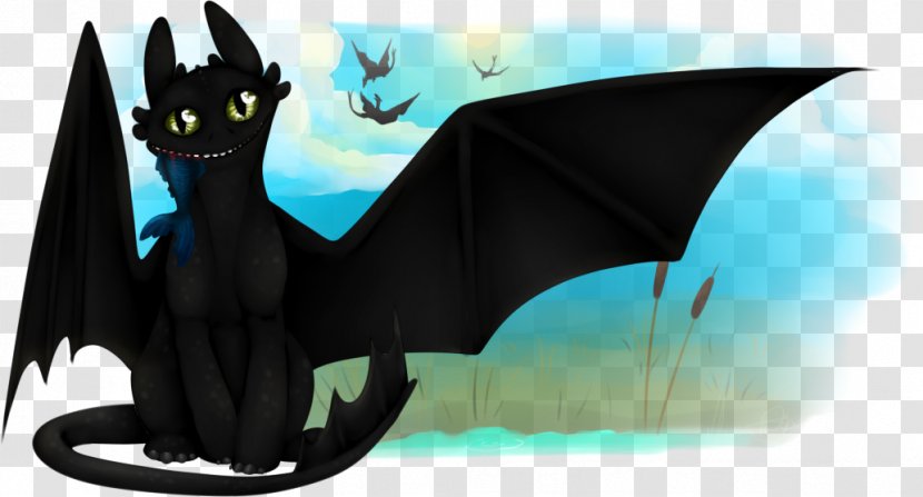 Dragon Toothless DeviantArt Legendary Creature Digital Art - Wing Transparent PNG