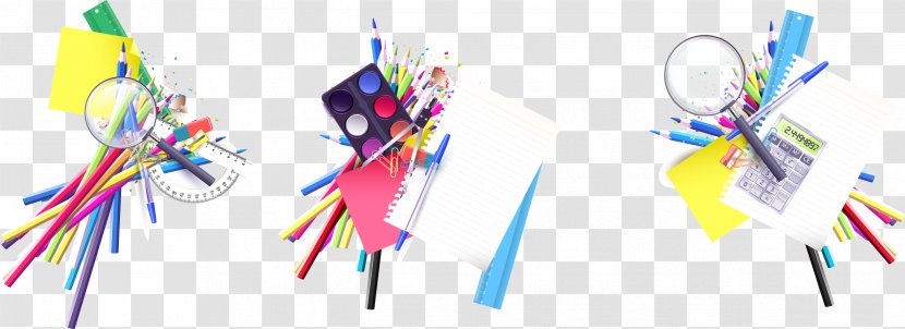 Graphic Design Estudante Creativity - Raster Graphics - Students And School Supplies Other Creative Figures Vector Material Free Download Transparent PNG