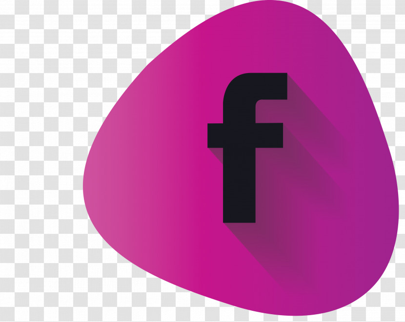 Facebook Purple Logo Transparent PNG