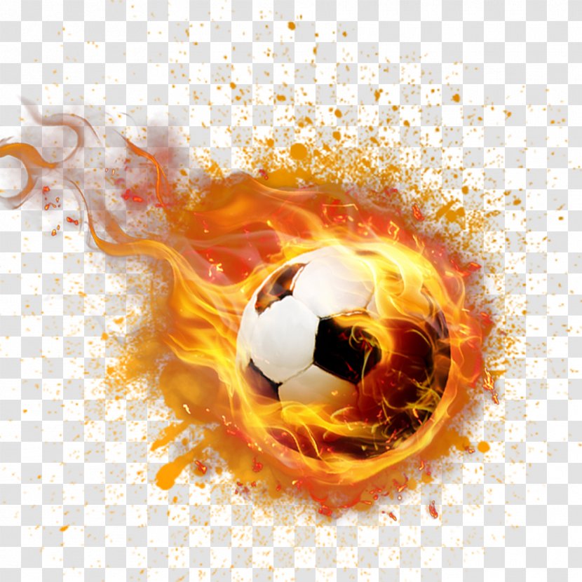 Football Flame - Orange - Catch The Transparent PNG