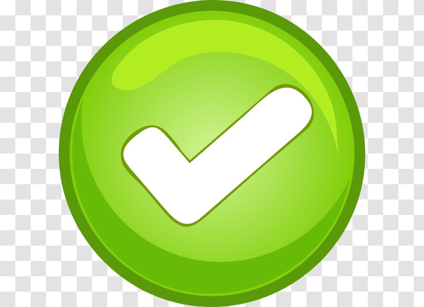 Check Mark Button Clip Art - Green Checkmark Transparent PNG