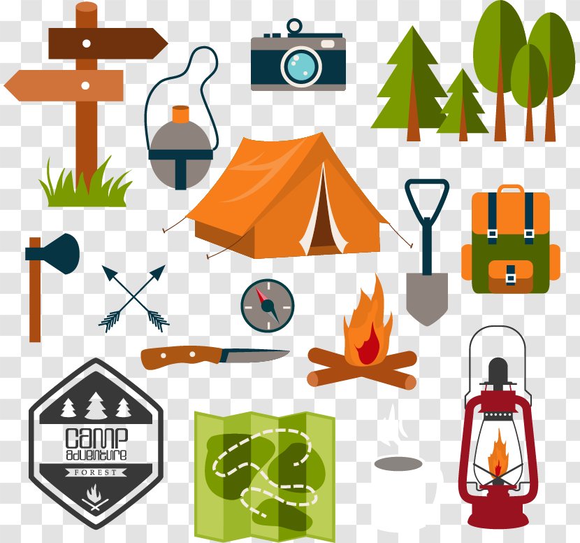 Survival Kit Vector - Outdoor Recreation - Tree Transparent PNG