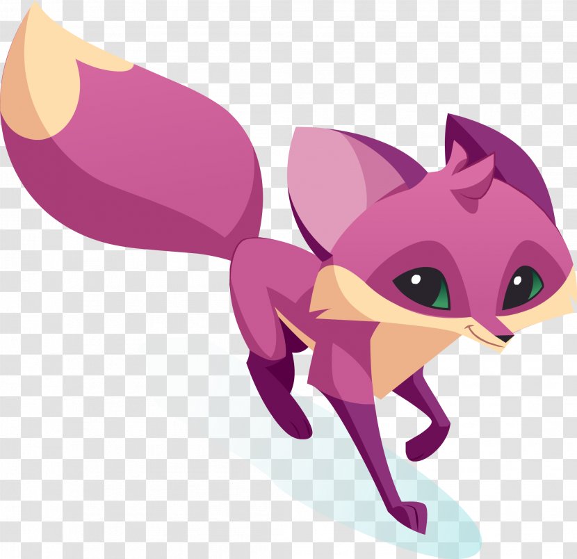 Animal Jam Peanut Butter And Jelly Sandwich Coyote Fox Clip Art - Raccoon - Pink Cliparts Transparent PNG