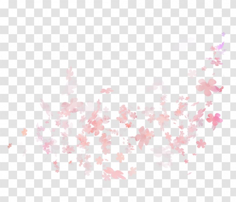 Petal Flower Photography Pink - Arabesque Transparent PNG