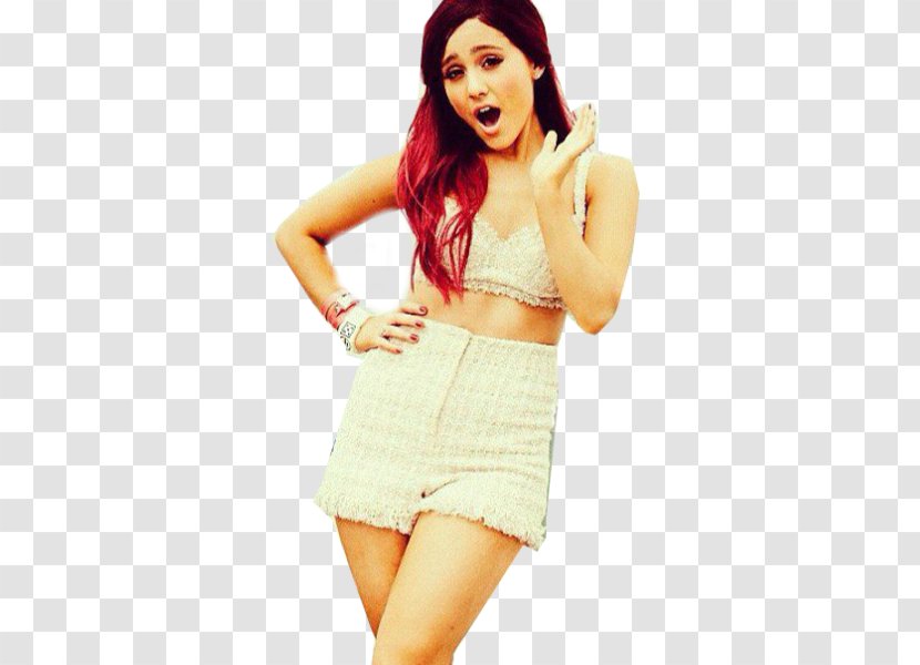 Ariana Grande Victorious Cat Valentine 0 - Watercolor Transparent PNG