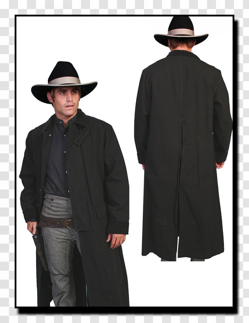 Duster Frock Coat Jacket Overcoat - Western-style Trousers Transparent PNG