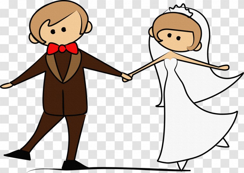 Wedding Invitation Bridegroom Marriage - Frame - Cartoon Couple With Car Transparent PNG