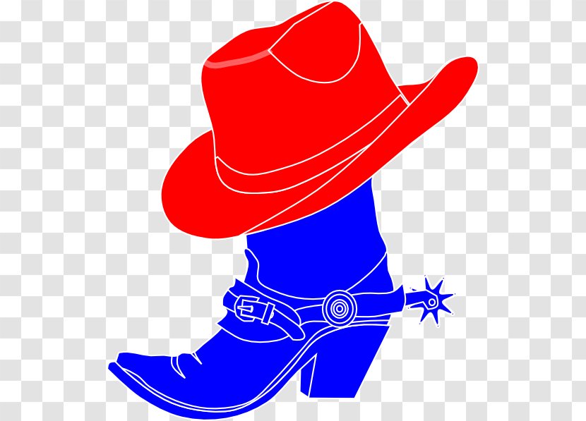 Cowboy Boot Hat Clip Art - Headgear - Cowgirl Transparent PNG