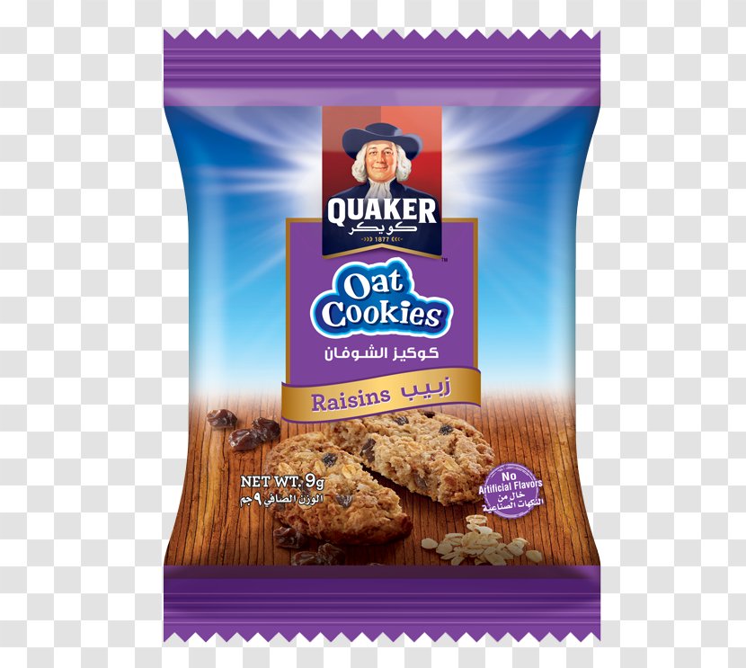 Chocolate Chip Cookie Quaker Oats Company Biscuits - Food Transparent PNG