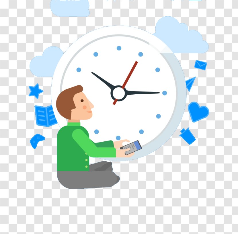 Time Clock - Human Behavior Transparent PNG