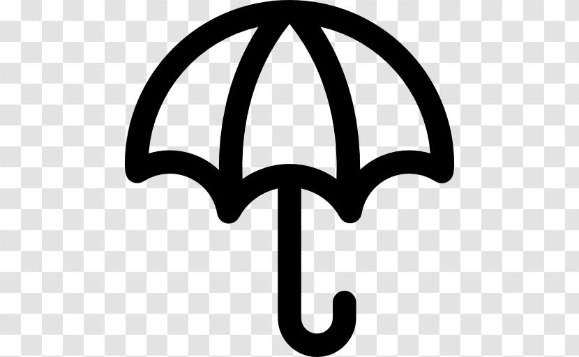 Umbrella - Symbol - Monochrome Photography Transparent PNG