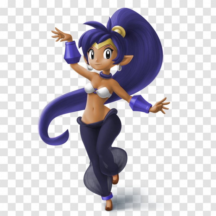 Shantae And The Pirate's Curse Shantae: Half-Genie Hero Risky's Revenge Super Smash Bros. For Nintendo 3DS Wii U - Purple Transparent PNG