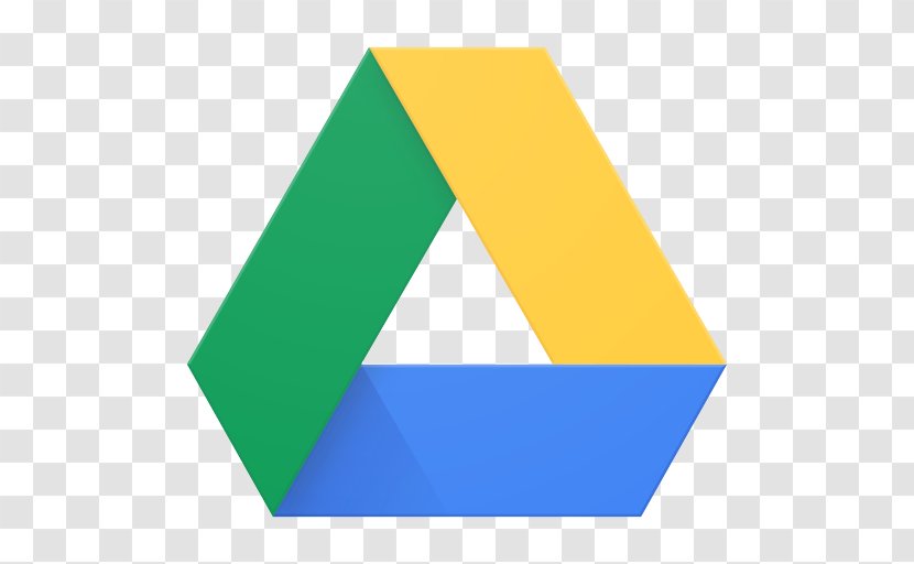 Google Drive Logo Docs Cloud Storage - Triangle - Driving Transparent PNG