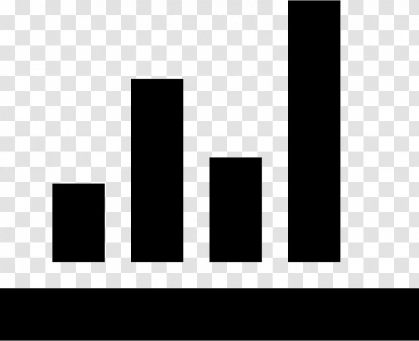 Black And White Logo Rectangle - Bar Chart Transparent PNG