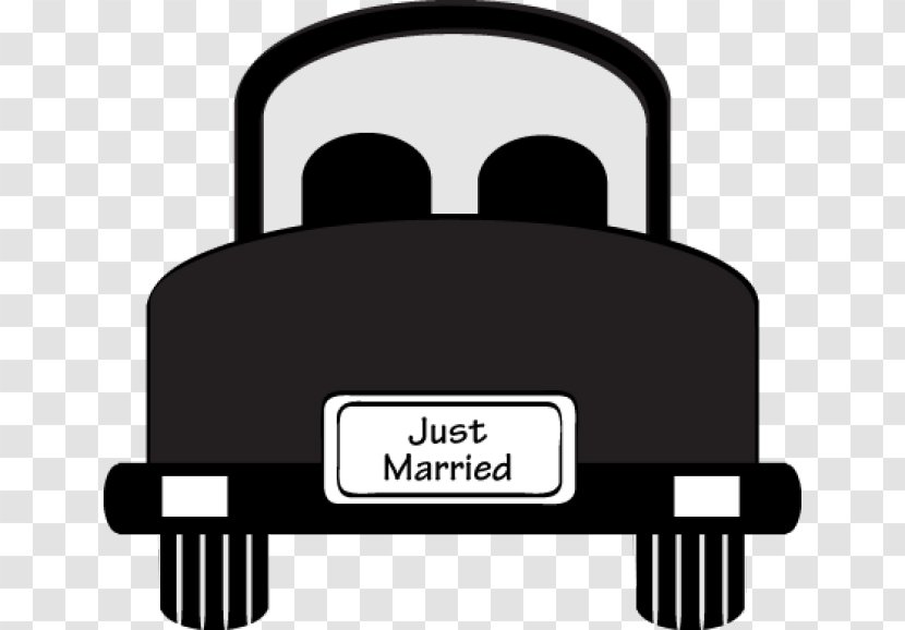 Car Wedding Marriage Clip Art - Silhouette - Cliparts Transparent PNG